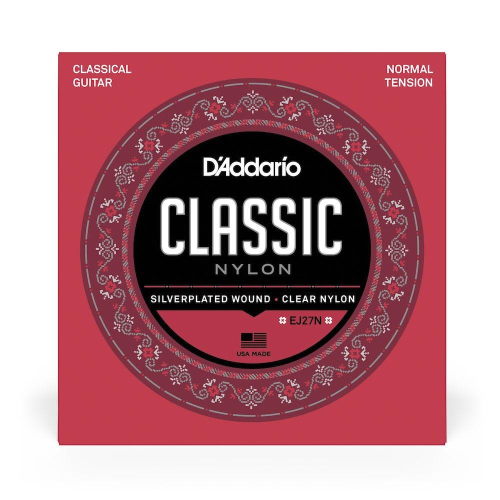D'ADDARIO EJ27N NORMAL TENSION CLASSIC NYLON