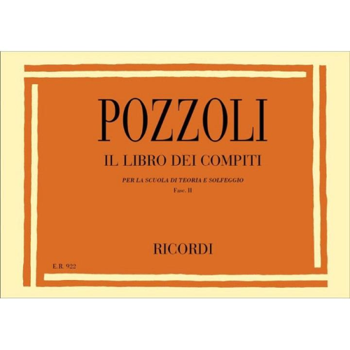 POZZOLI IL LIBRO DEI COMPITI VOL. 2