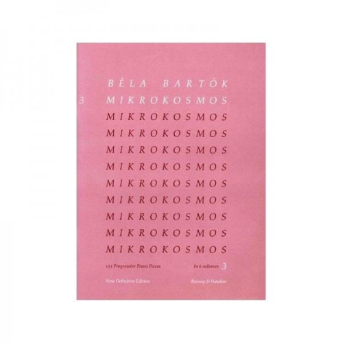MIKROKOSMOS VOLUME 3 BELA BARTOK