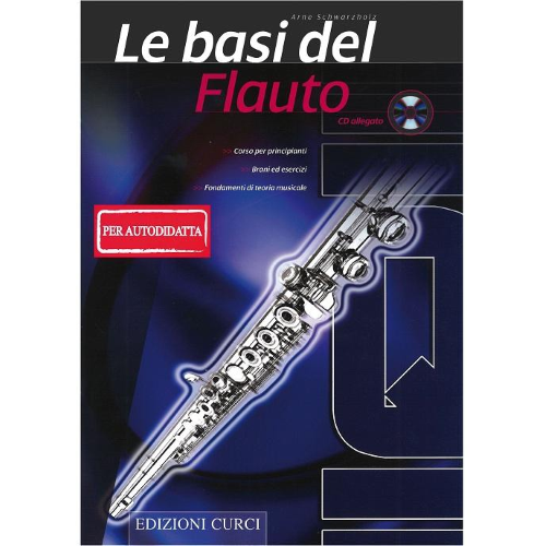 LE BASI DEL FLAUTO DI ARNE SCHWARZHOLZ CON CD
