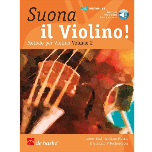 SUONA IL VIOLINO METODO PER VIOLINO VOLUME 2 + TRACCE ONLINE