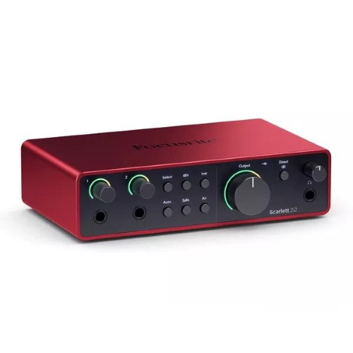 FOCUSRITE SCARLETT 2I2 STUDIO 4RD GENERATION