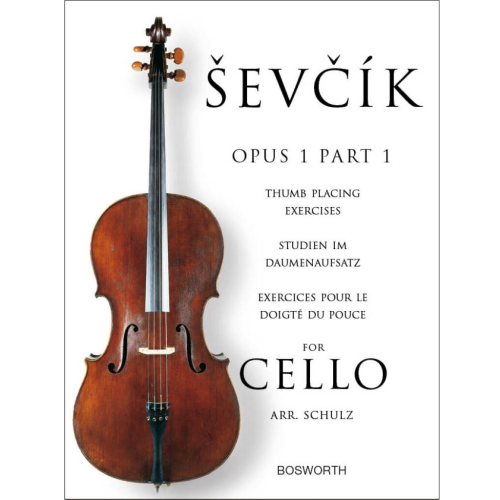 SEVCIK - THUMB PLACING EXERCISES FOR CELLO Op.1 Part 1
