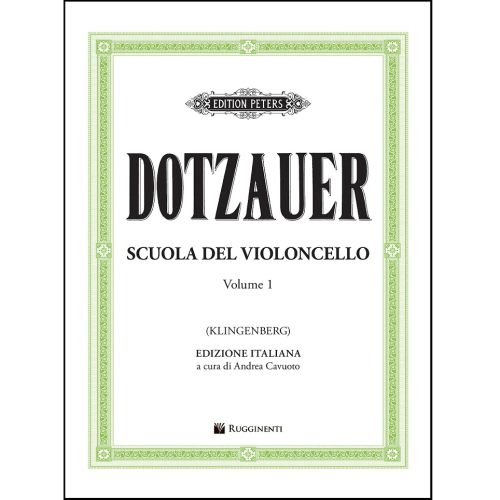 DOTZAUER SCUOLA DEL VIOLONCELLO VOL. 1